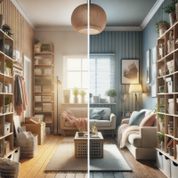 decluttering and organization